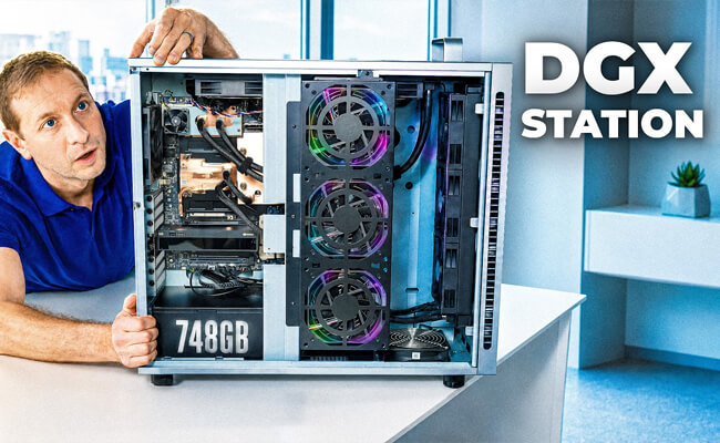 Watch the video: This was a data center a year ago… Now it's on my desk