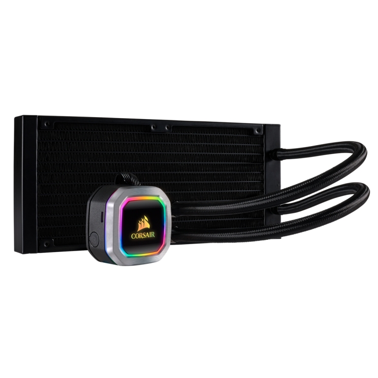 CORSAIR HYDRO SERIES™ H100I RGB PLATINUM SE 240MM LIQUID CPU COOLER (CS ...
