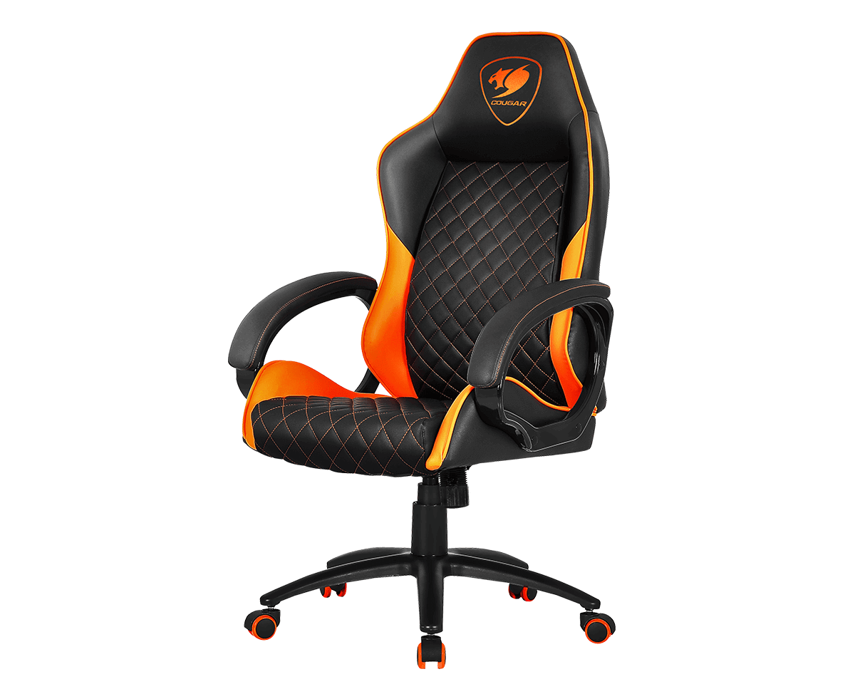 Cougar Fusion High Comfort Gaming Chair Orange Dfe Store