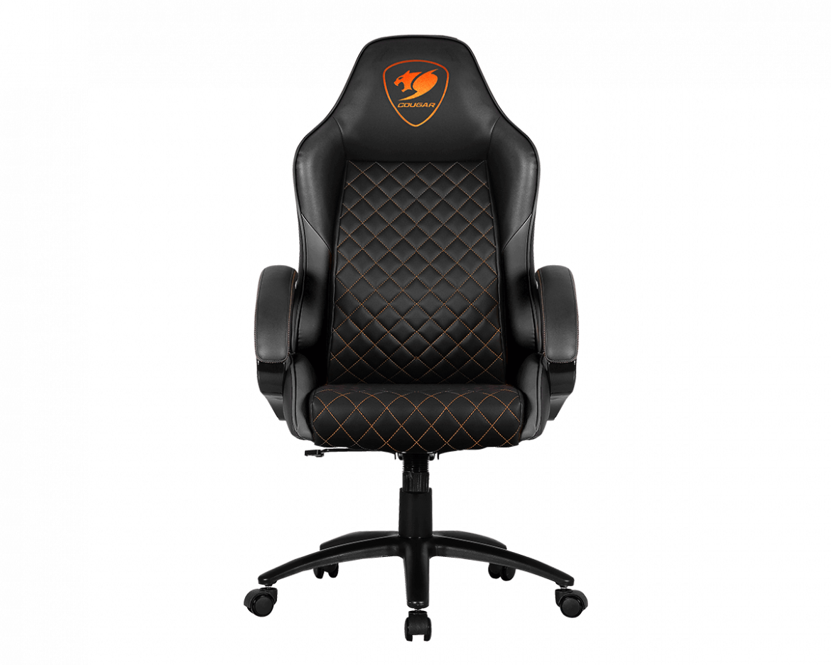 COUGAR FUSION HIGH-COMFORT GAMING CHAIR – BLACK – DFESTORE