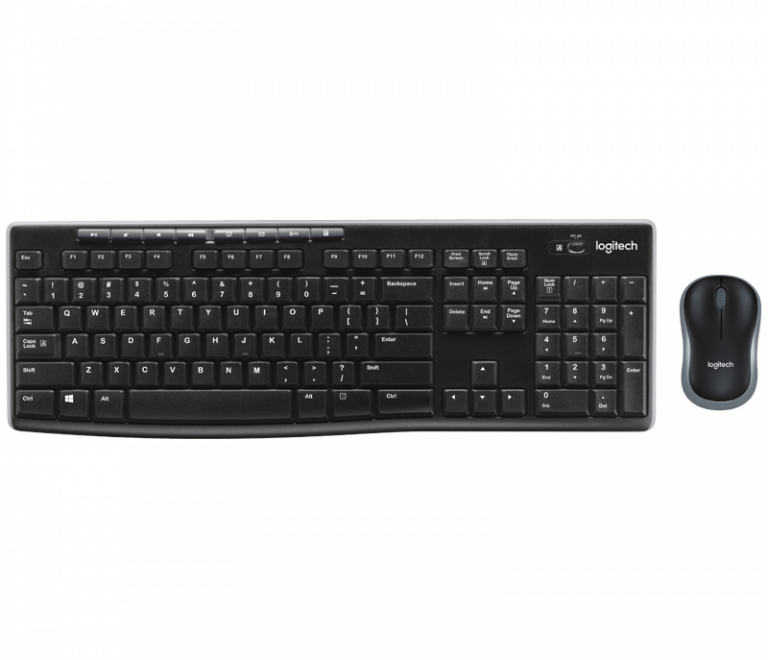 LOGITECH MK270R COMBO WIRELESS KEYBOARD AND MOUSE LONG RANGE WIRELESS