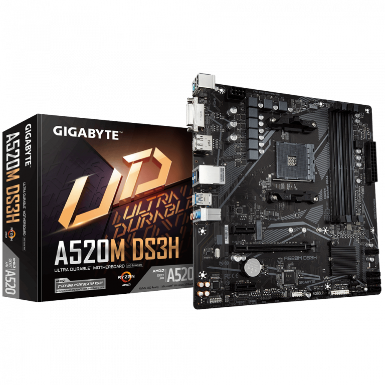 Gigabyte a520m ds3h обзор