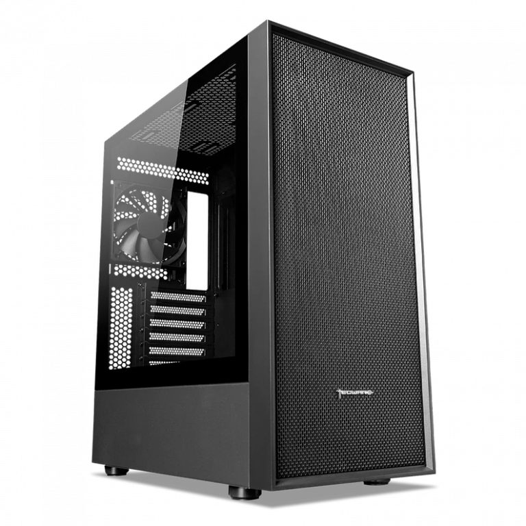 TECWARE NEXUS AIR TG ATX GAMING CASE BLACK MESH FRONT TEMPERED