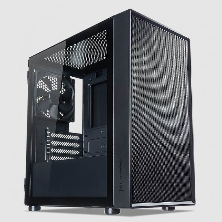 TECWARE NEXUS AIR M2 TG MATX CASE – BLACK | MESH FRONT PANEL | TEMPERED ...