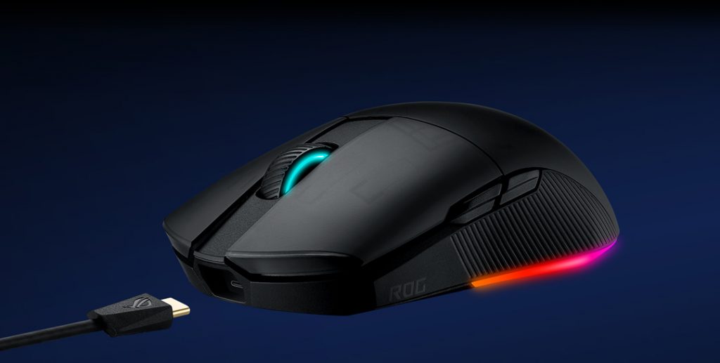 ASUS ROG PUGIO II AMBIXDEXTROUS WIRELESS GAMING MOUSE | 7-PROGRAMMABLE ...