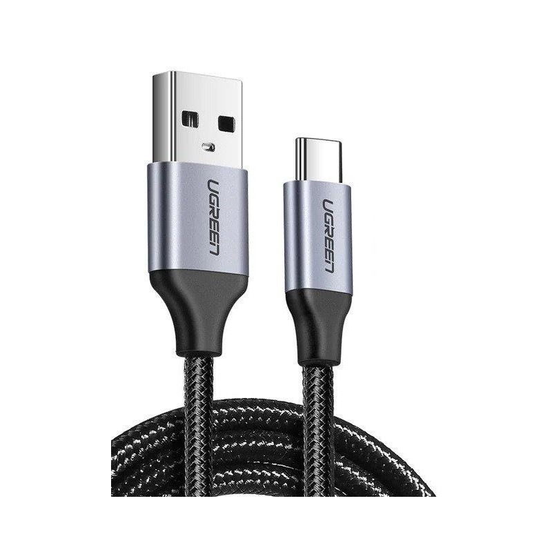 Cargador UGREEN P/auto USB-C & USB-A (30780) Black - Mesajil