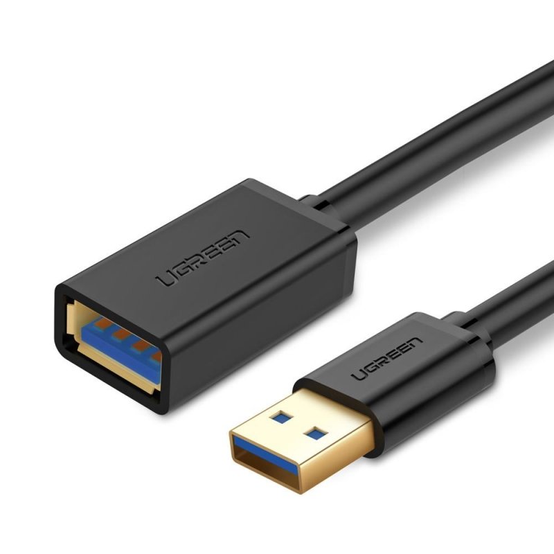 Câble d'Extension USB 3.0 (5Gbps) Court de 15,2cm (USB-A Mâle vers USB-A  Femelle) - Câble Économiseur de Port USB 3.1 Gen 1 - Noir