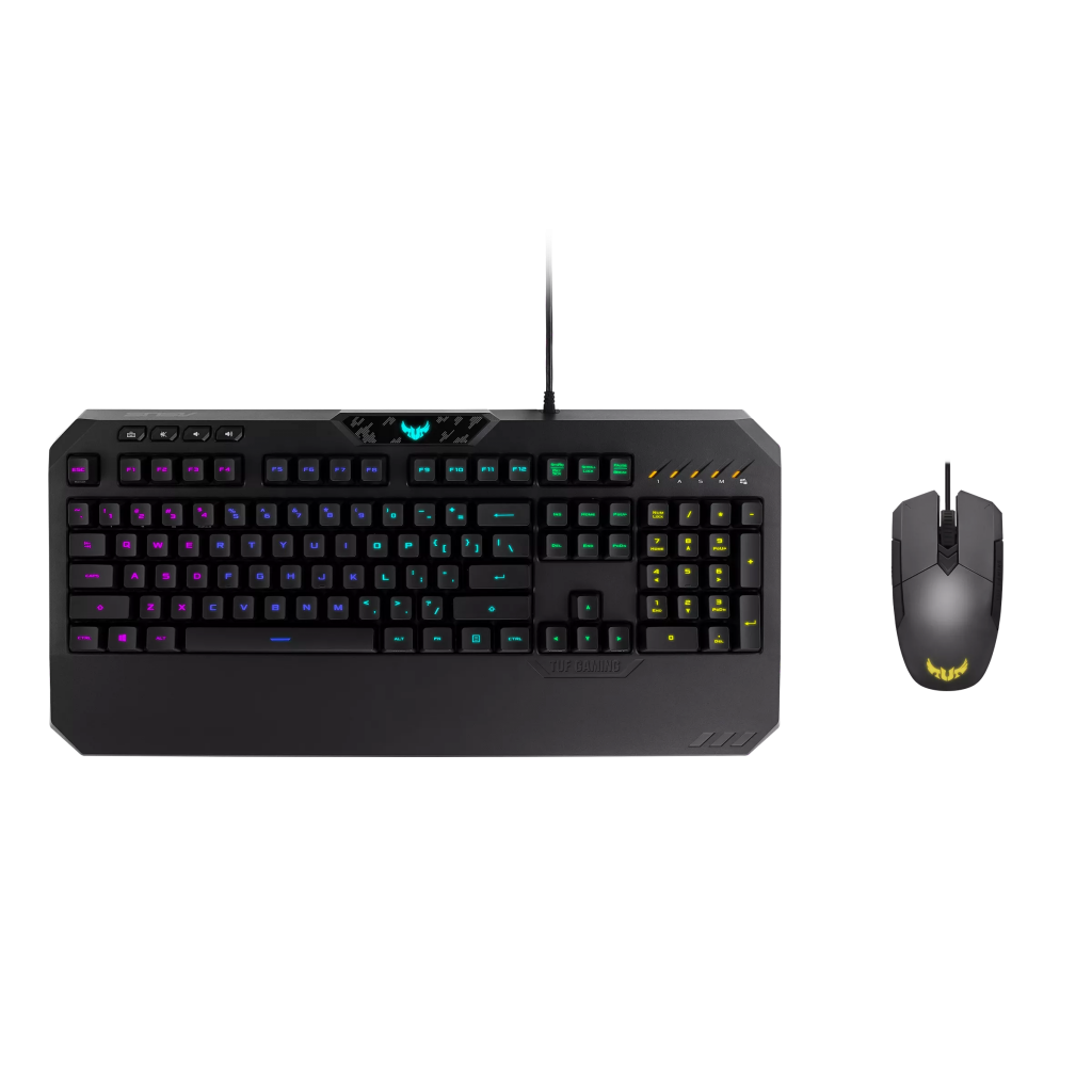 ASUS TUF GAMING COMBO BLACK TUF K1 RGB GAMING KEYBOARD WITH