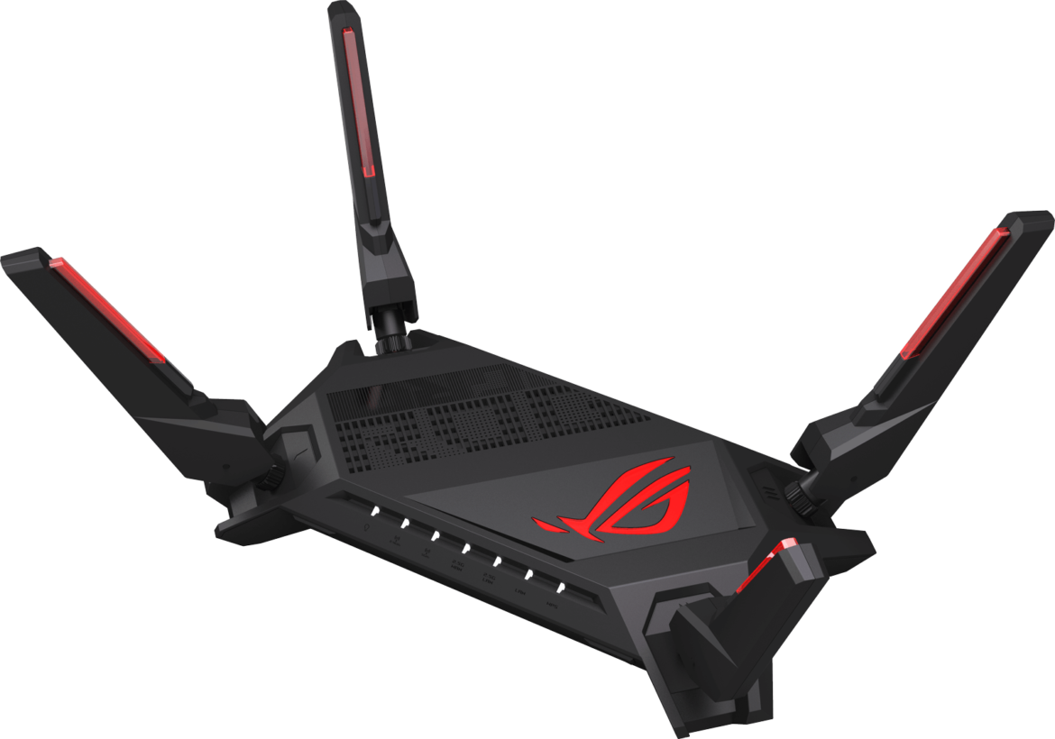 ASUS ROG RAPTURE GT-AX6000 DUAL BAND WIFI 6 GAMING ROUTER | QUAD CORE ...