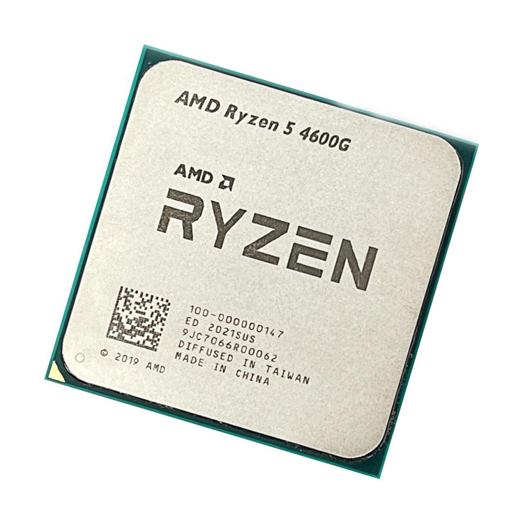 AMD RYZEN 5 4600G 6-CORES 12-THREADS 3.7GHZ (TURBO UP TO 4.2GHZ) AM4 ...