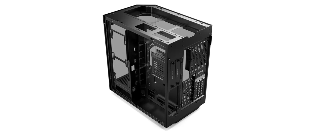 Hyte Y60 Modern Aesthetic Dual Chamber E-atx Gaming Case – Black 