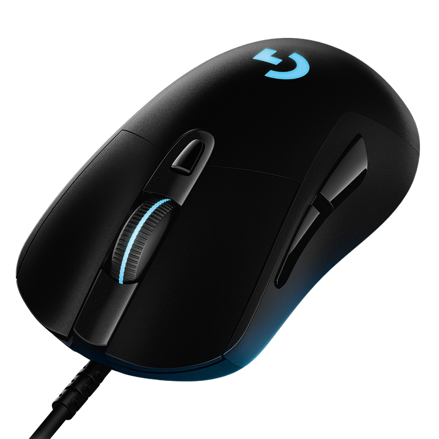 LOGITECH G403 HERO GAMING MOUSE – BLACK | HERO 25K SENSOR 25,600DPI | 6 ...