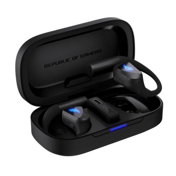 ASUS ROG CETRA OPEN WIRELESS GAMING EAR BUDS HEADPHONES WITH A.I NOISE ...