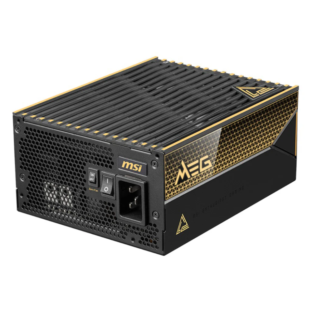 MSI MEG Ai1600T PCIE5 80+ TITANIUM FULLY MODULAR POWERSUPPLY